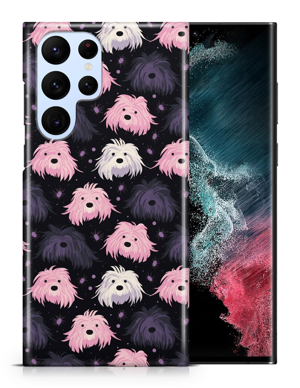 CASE COVER FOR SAMSUNG GALAXY|CUTE BERGAMASCO SHEPHERD PUPPY DOG PATTERN #A1 - Picture 12 of 20