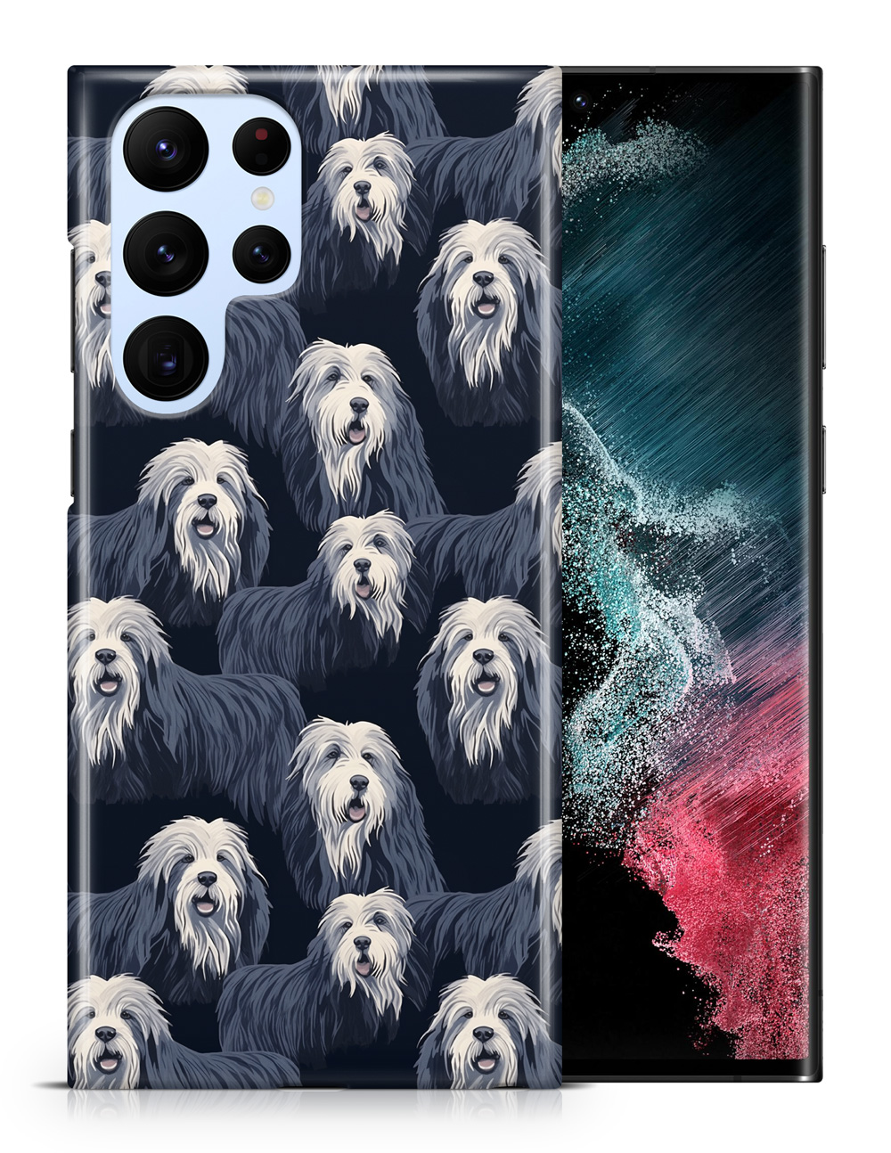 CASE COVER FOR SAMSUNG GALAXY|CUTE BERGAMASCO SHEPHERD PUPPY DOG PATTERN #A1 - Picture 15 of 20