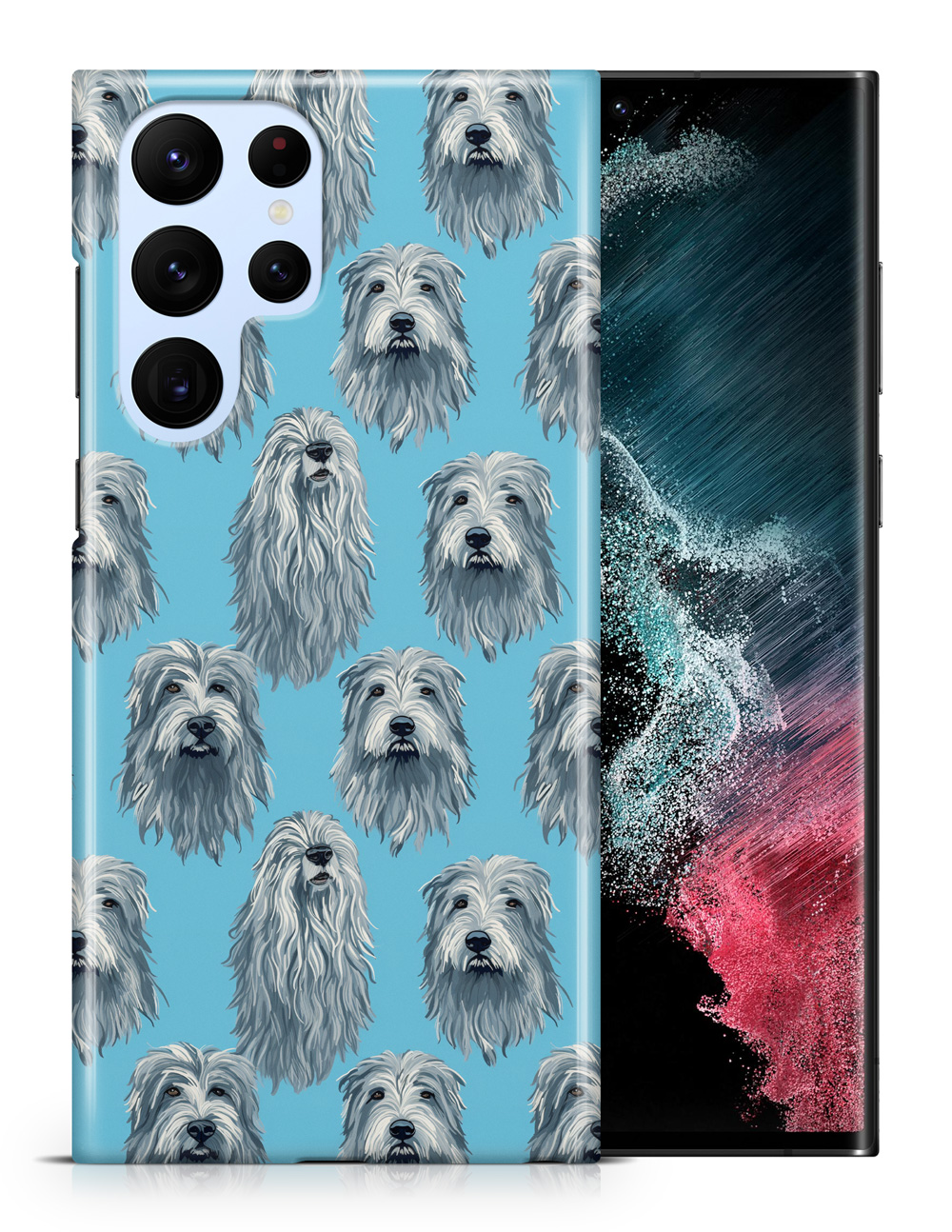 CASE COVER FOR SAMSUNG GALAXY|CUTE BERGAMASCO SHEPHERD PUPPY DOG PATTERN #A1 - Picture 18 of 20