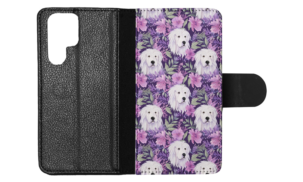 FLIP CASE FOR SAMSUNG GALAXY|CUTE BERGAMASCO SHEPHERD PUPPY DOG PATTERN #A1 - Picture 12 of 36
