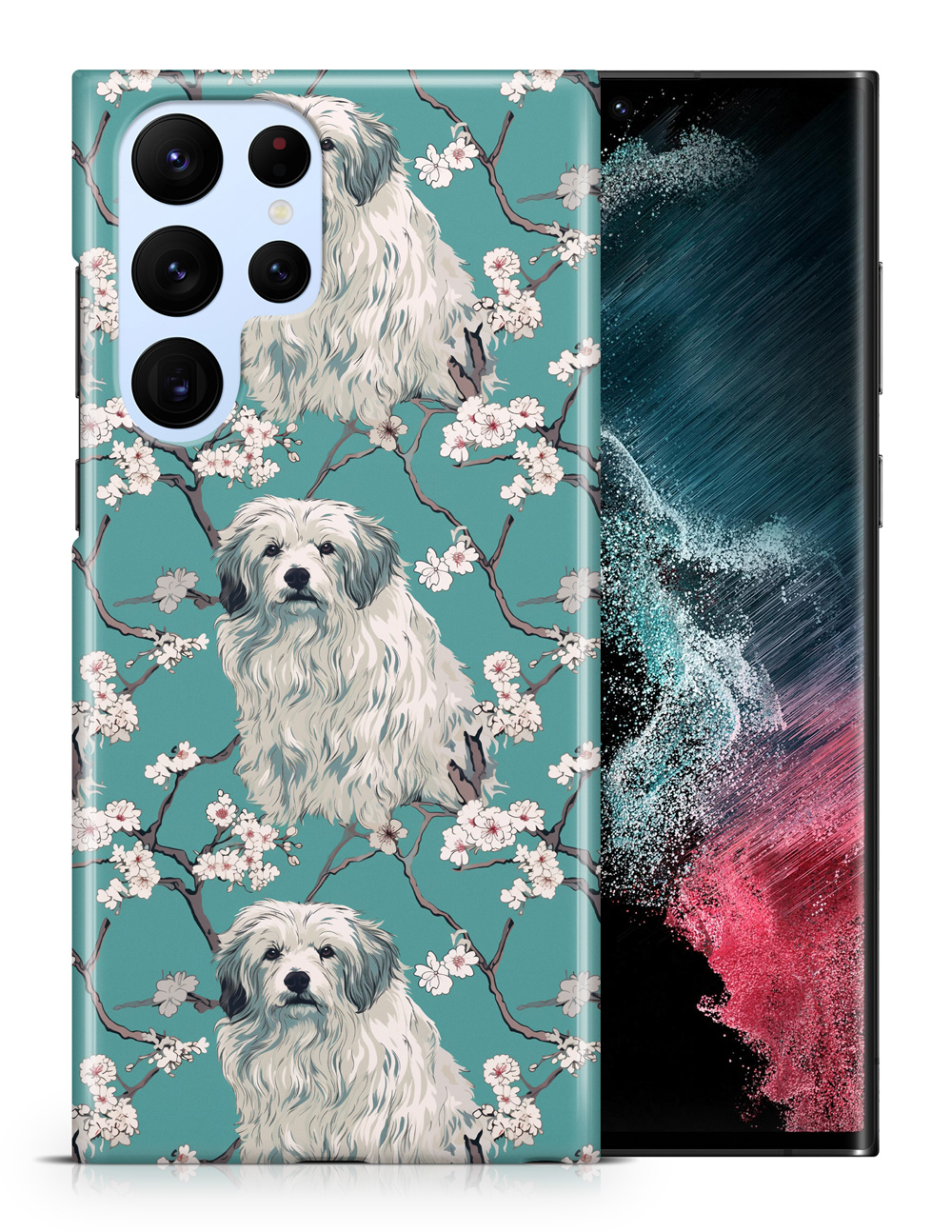 CASE COVER FOR SAMSUNG GALAXY|CUTE BERGAMASCO SHEPHERD PUPPY DOG PATTERN #A2 - Picture 9 of 20