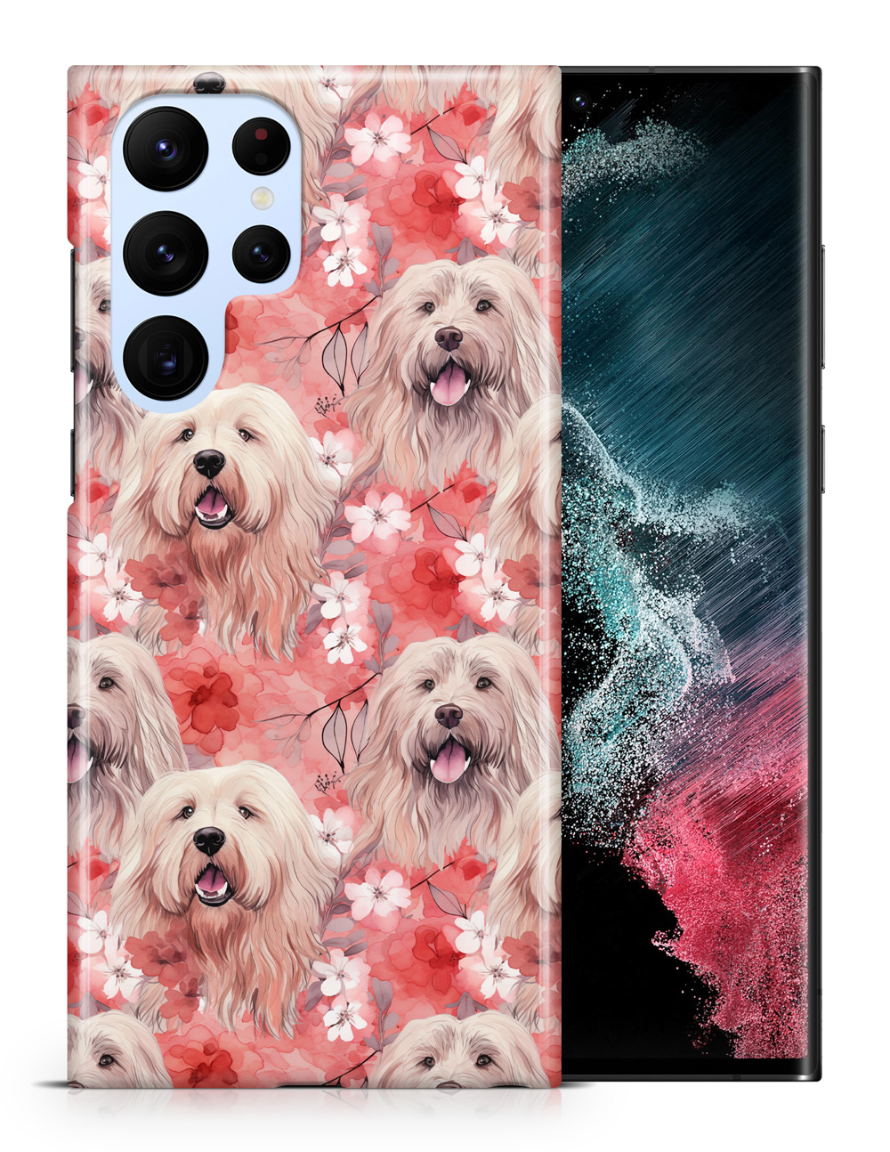 CASE COVER FOR SAMSUNG GALAXY|CUTE BERGAMASCO SHEPHERD PUPPY DOG PATTERN #A2 - Picture 15 of 20