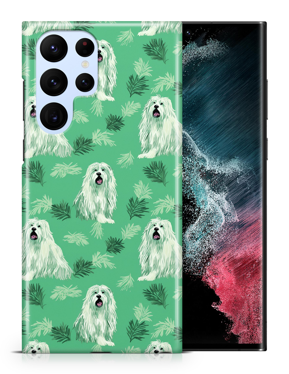 CASE COVER FOR SAMSUNG GALAXY|CUTE BERGAMASCO SHEPHERD PUPPY DOG PATTERN #A2 - Picture 18 of 20