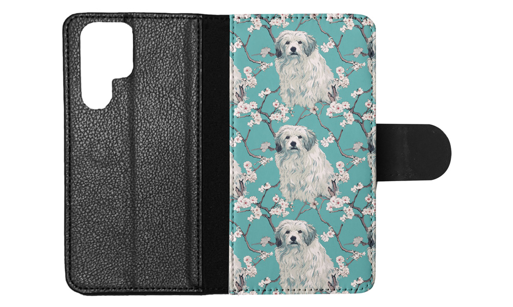 FLIP CASE FOR SAMSUNG GALAXY|CUTE BERGAMASCO SHEPHERD PUPPY DOG PATTERN #A2 - Picture 12 of 36