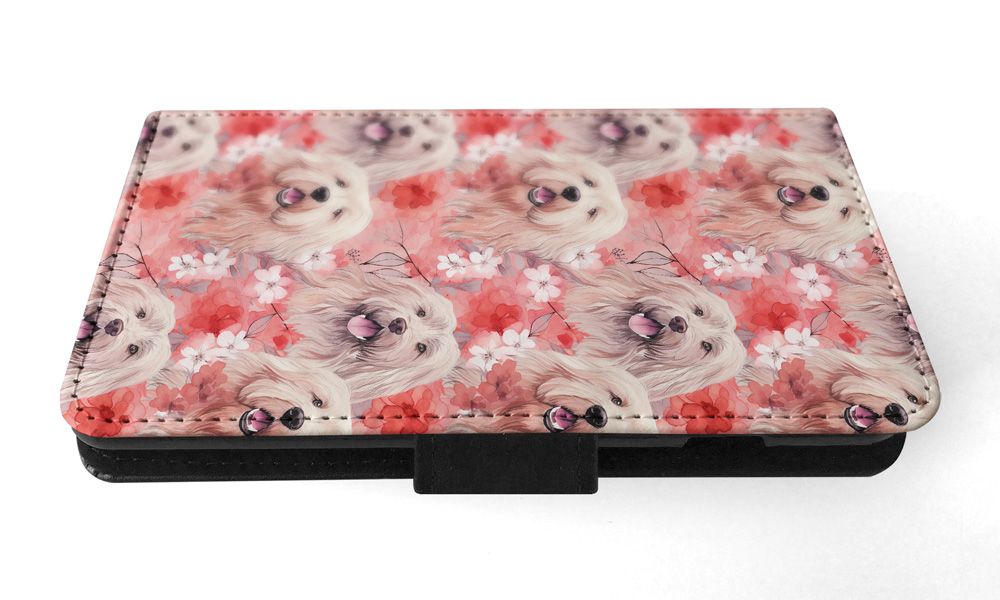 FLIP CASE FOR SAMSUNG GALAXY|CUTE BERGAMASCO SHEPHERD PUPPY DOG PATTERN #A2 - Picture 25 of 36
