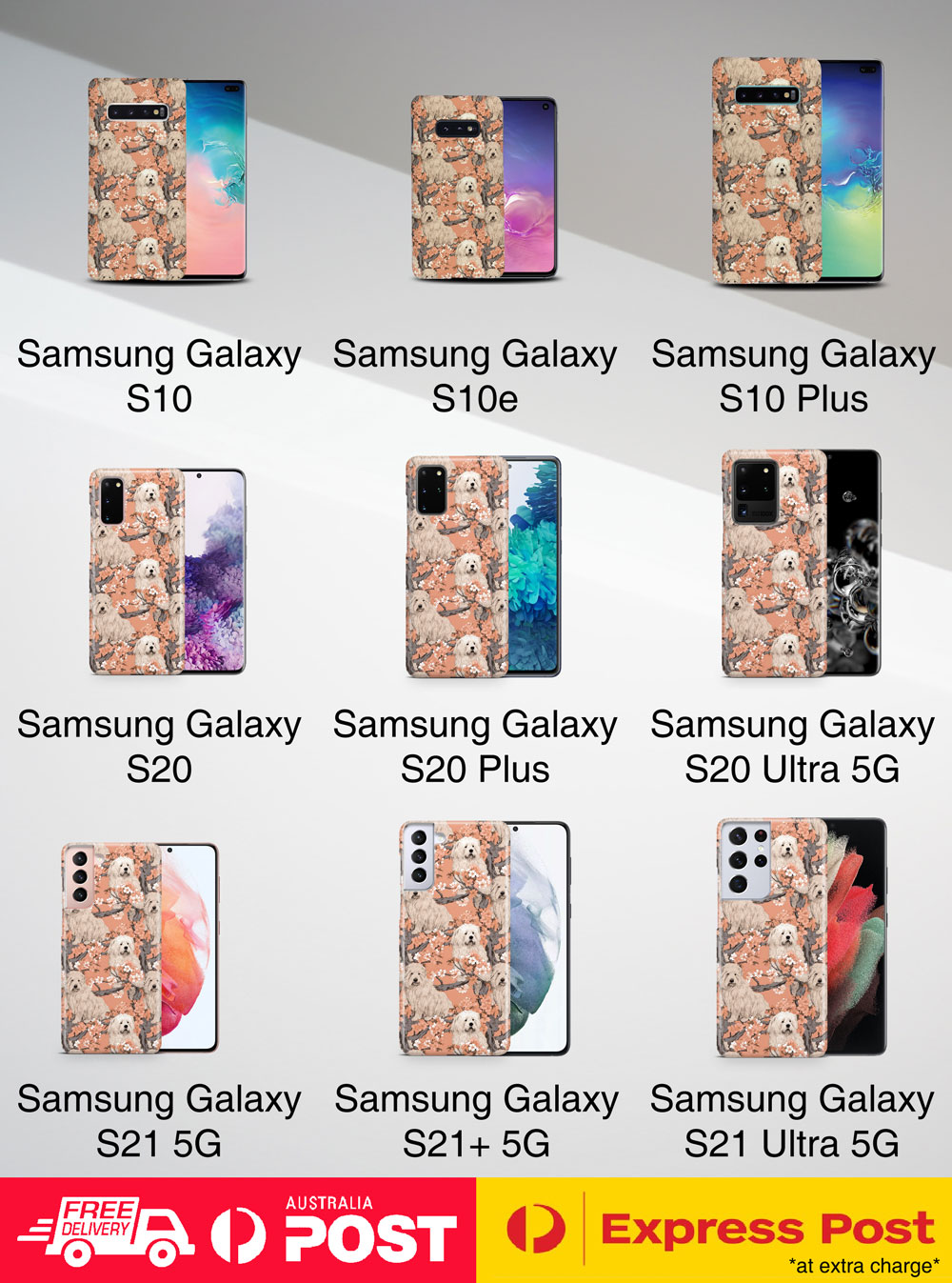 CASE COVER FOR SAMSUNG GALAXY|CUTE BERGAMASCO SHEPHERD PUPPY DOG PATTERN #A2 - Picture 7 of 20