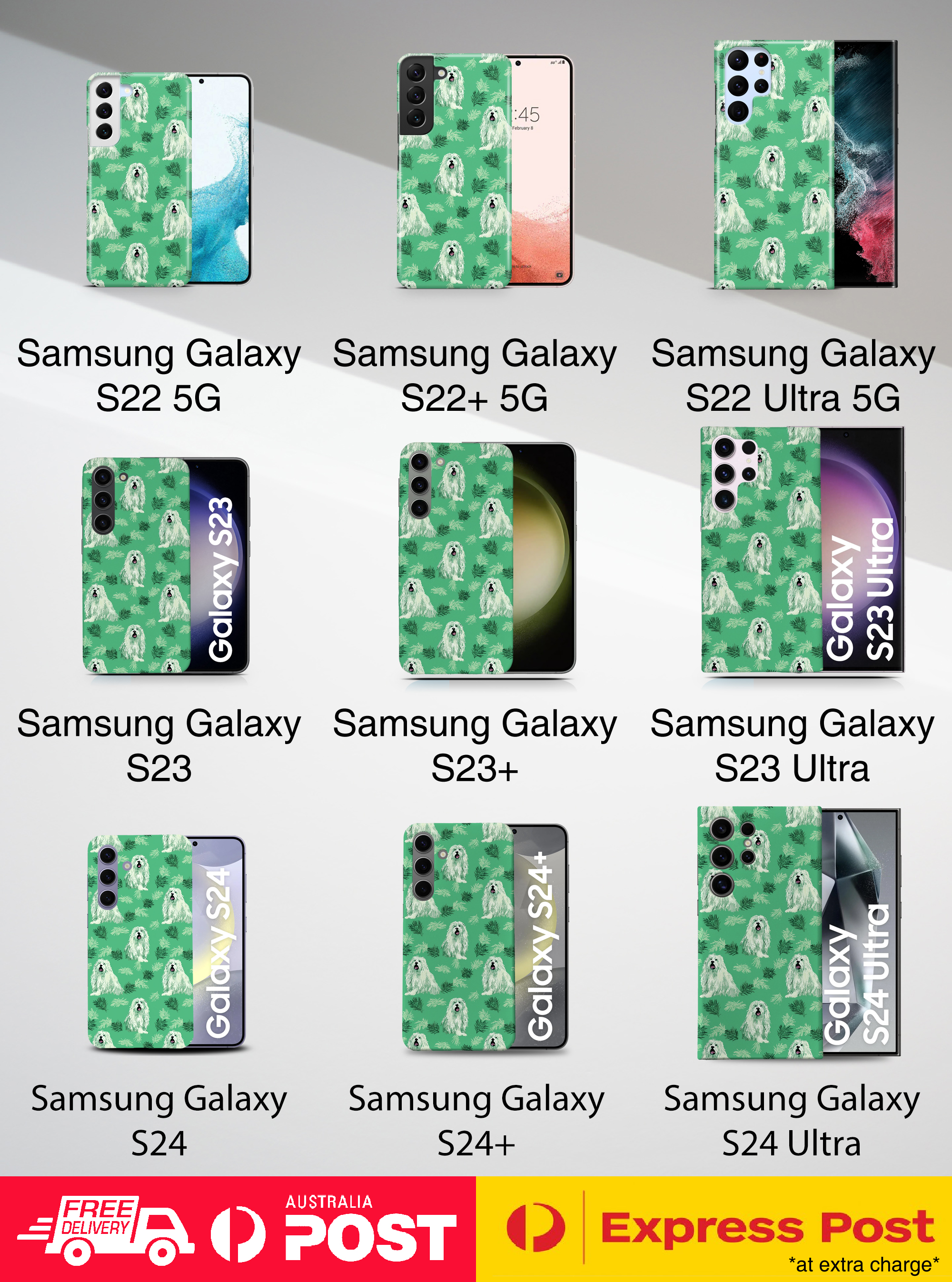 CASE COVER FOR SAMSUNG GALAXY|CUTE BERGAMASCO SHEPHERD PUPPY DOG PATTERN #A2 - Picture 20 of 20