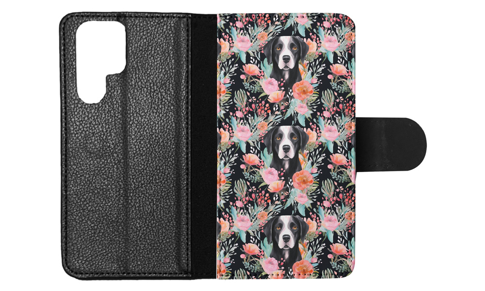 FUNDA ABATIBLE PARA SAMSUNG GALAXY|POINTER (PUNTERO INGLÉS) PATRÓN PERRO CACHORRO #A2 - Imagen 26 de 36