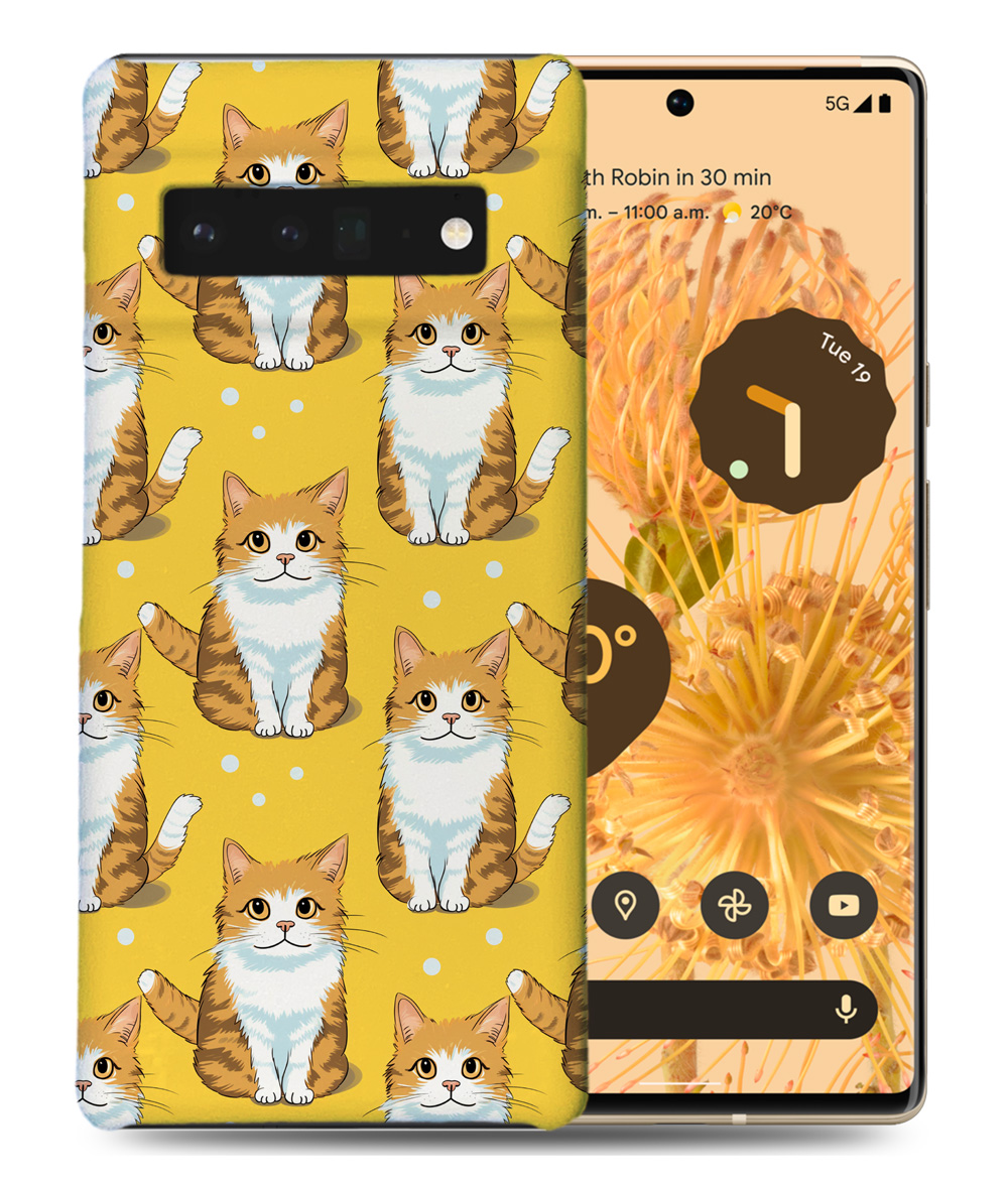CASE COVER FOR GOOGLE PIXEL|CUTE AMERICAN BOBTAIL KITTEN CAT PATTERN #A2 - Picture 11 of 16