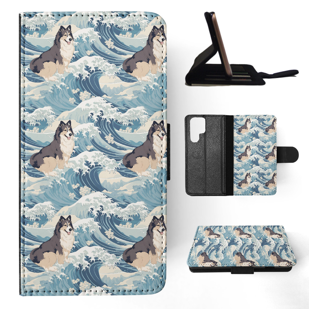 FLIP CASE FOR SAMSUNG GALAXY|SHETLAND SHEEPDOG PUPPY DOG CANINE PATTERN #A1 - 第 9/36 張圖片