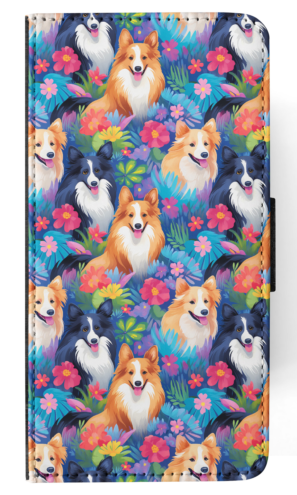 FLIP CASE FOR SAMSUNG GALAXY|SHETLAND SHEEPDOG PUPPY DOG CANINE PATTERN #A1 - 第 17/36 張圖片