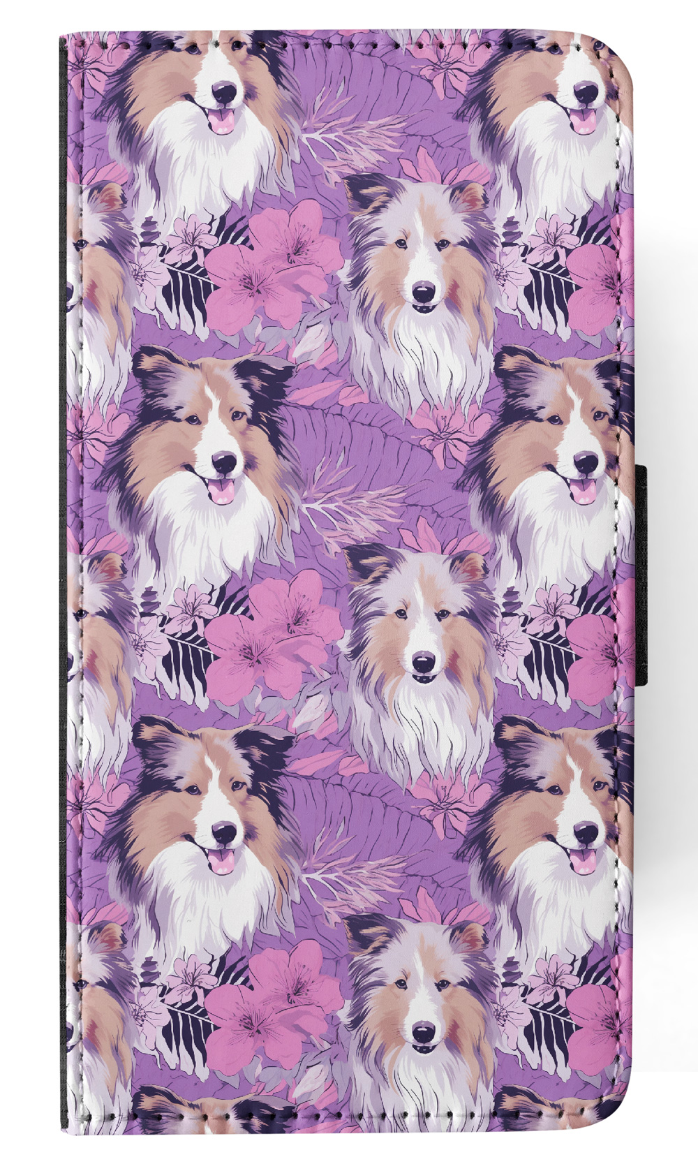 FLIP CASE FOR SAMSUNG GALAXY|SHETLAND SHEEPDOG PUPPY DOG CANINE PATTERN #A1 - 第 31/36 張圖片