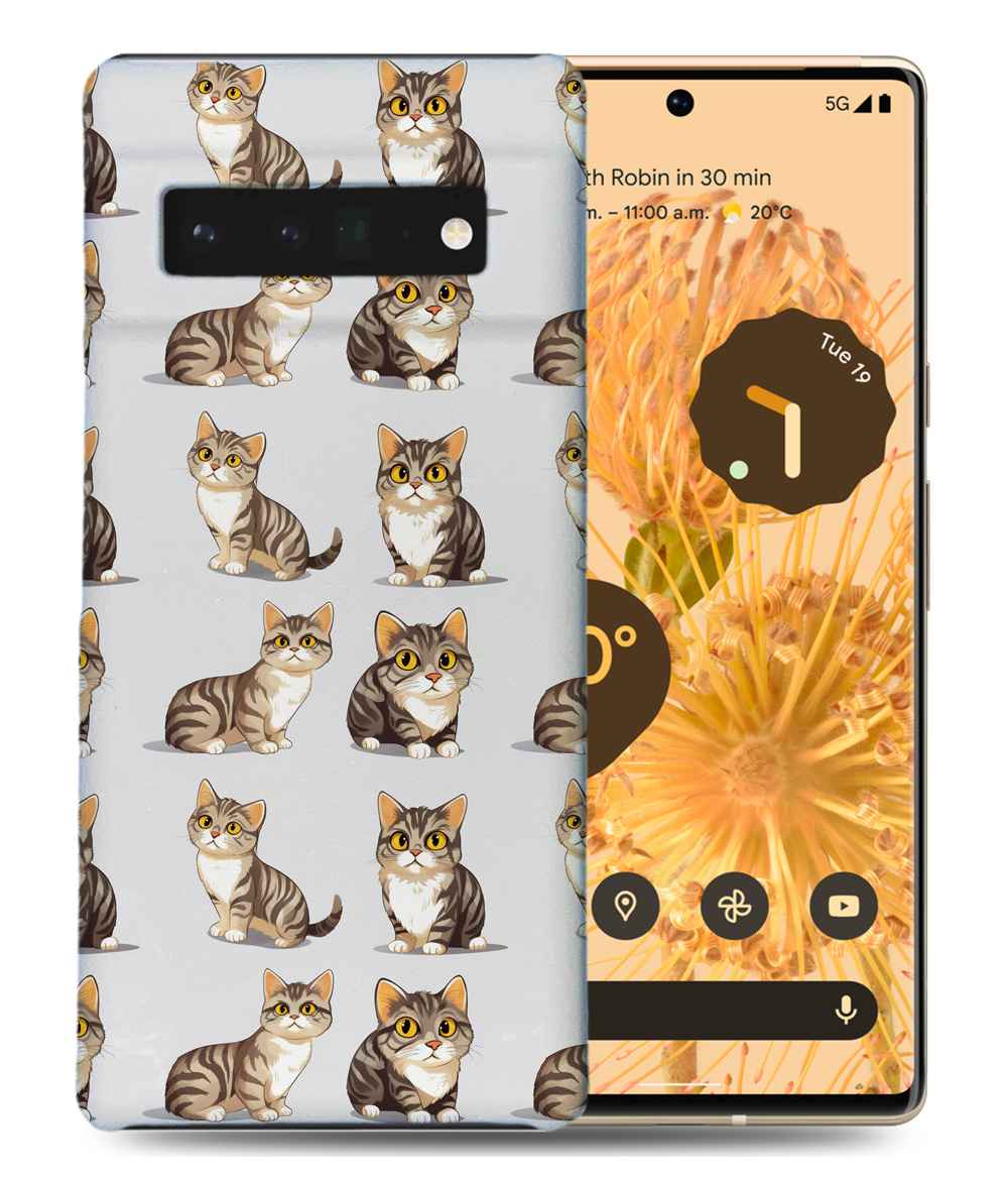 CASE COVER FOR GOOGLE PIXEL|CUTE AMERICAN WIREHAIR KITTEN CAT PATTERN #A1 - Picture 8 of 16