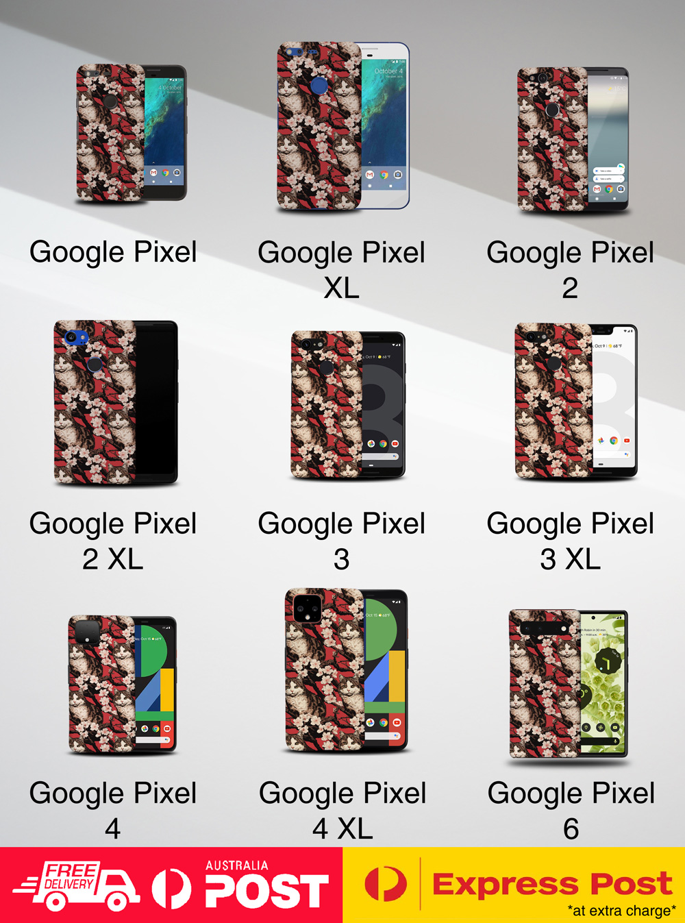 CASE COVER FOR GOOGLE PIXEL|CUTE AMERICAN WIREHAIR KITTEN CAT PATTERN #A1 - Picture 3 of 16