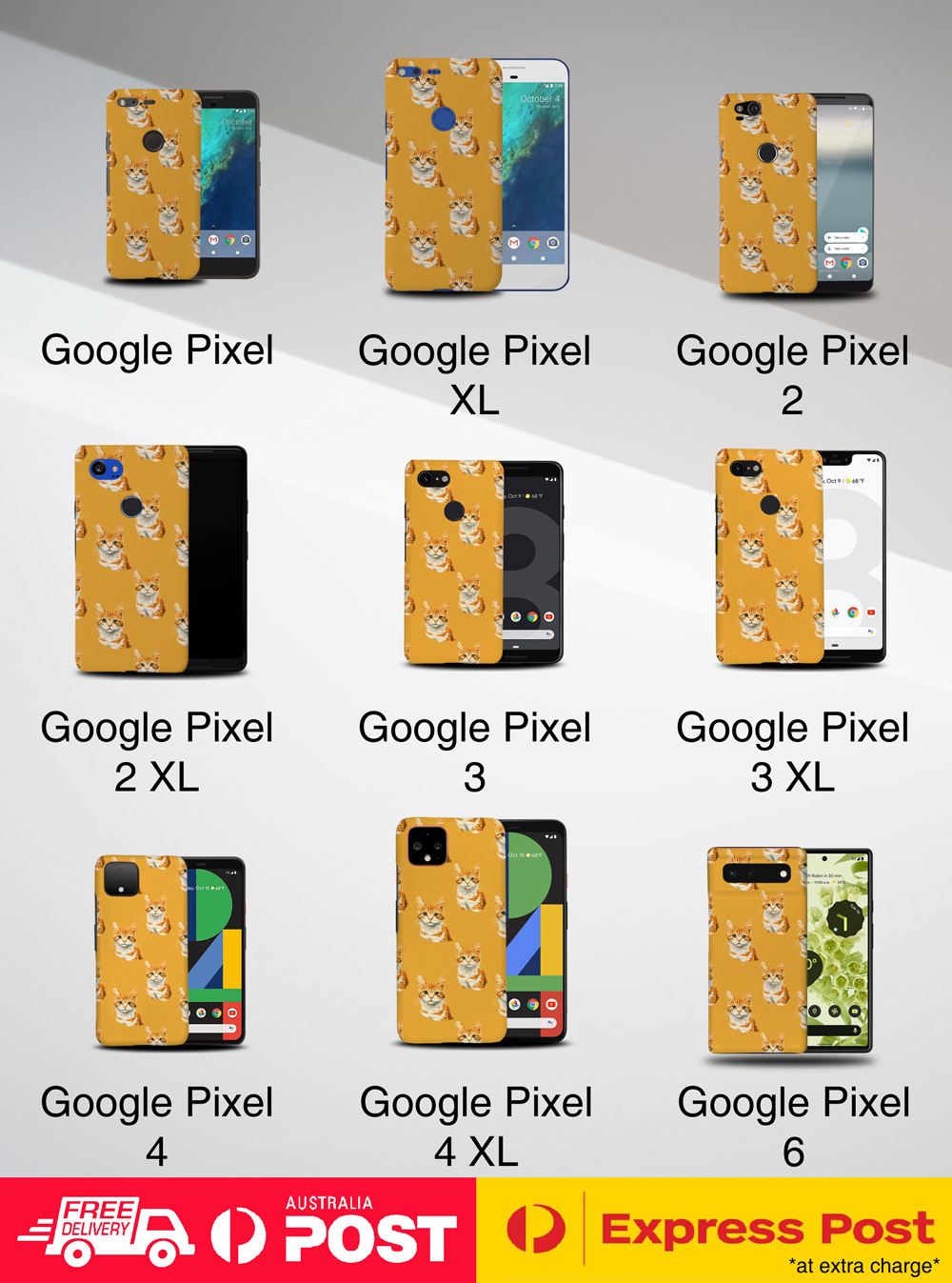 CASE COVER FOR GOOGLE PIXEL|CUTE AMERICAN WIREHAIR KITTEN CAT PATTERN #A1 - Picture 6 of 16