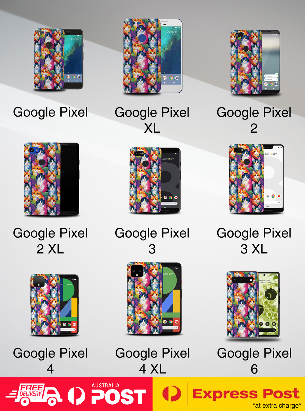 CASE COVER FOR GOOGLE PIXEL|CUTE AMERICAN WIREHAIR KITTEN CAT PATTERN #A1 - Picture 15 of 16