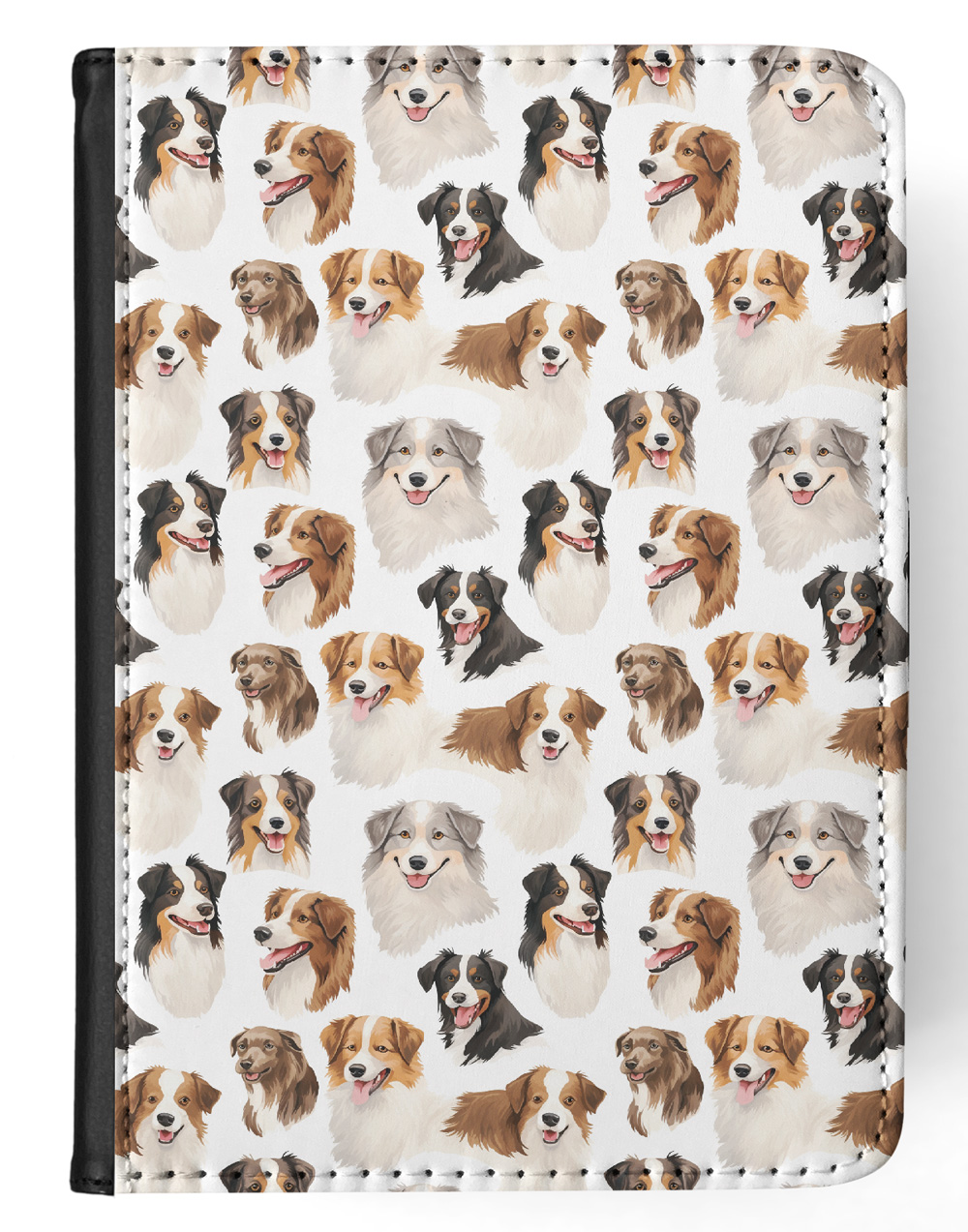 CASE COVER FOR APPLE IPAD|AUSTRALIAN SHEPHERD PUPPY DOG CANINE PATTERN #A1