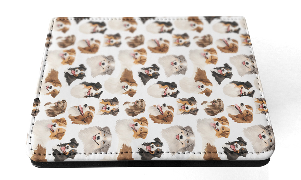 CASE COVER FOR APPLE IPAD|AUSTRALIAN SHEPHERD PUPPY DOG CANINE PATTERN #A1