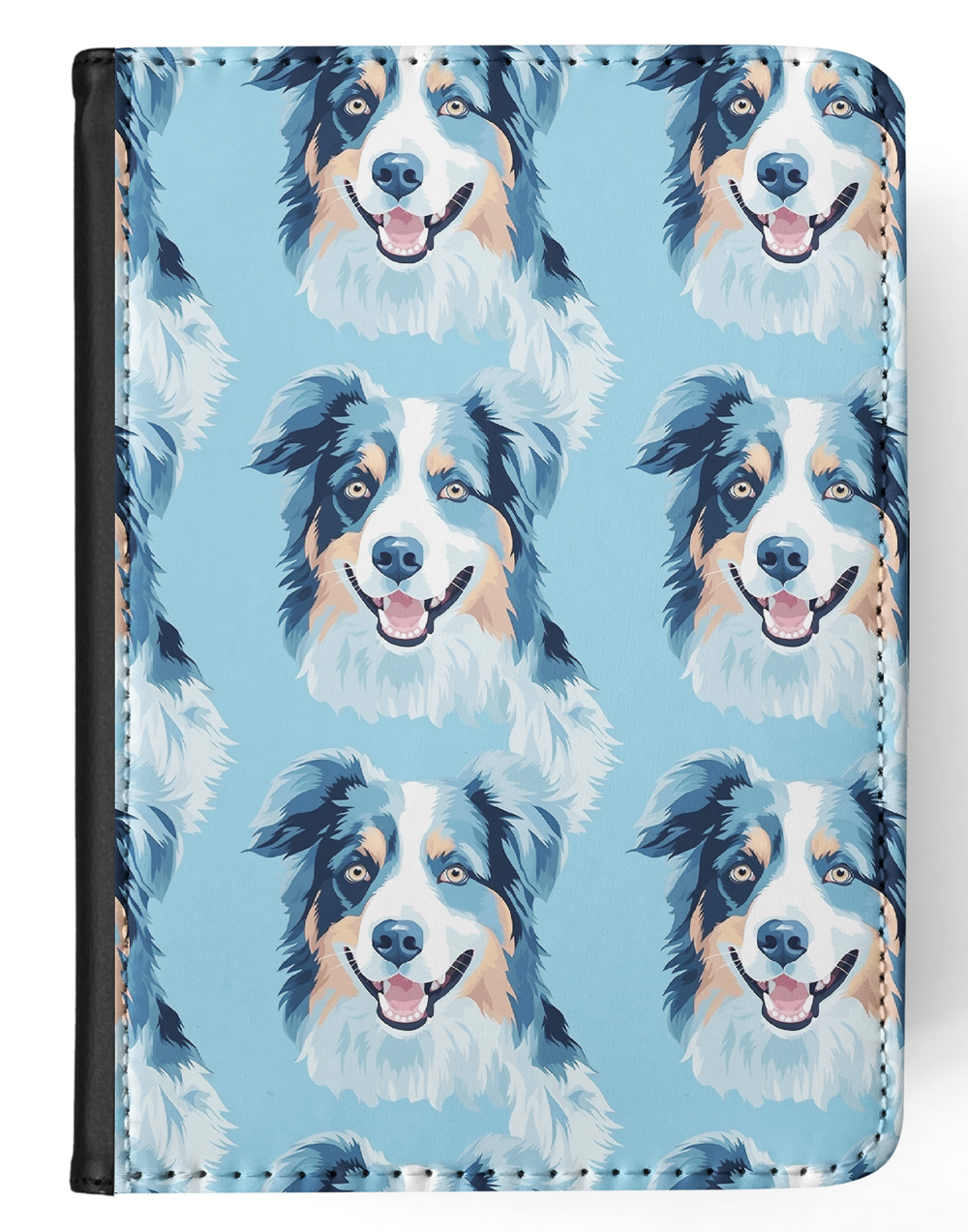 CASE COVER FOR APPLE IPAD|AUSTRALIAN SHEPHERD PUPPY DOG CANINE PATTERN #A1