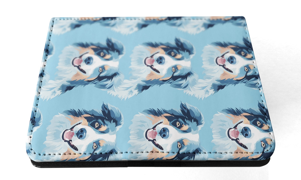 CASE COVER FOR APPLE IPAD|AUSTRALIAN SHEPHERD PUPPY DOG CANINE PATTERN #A1