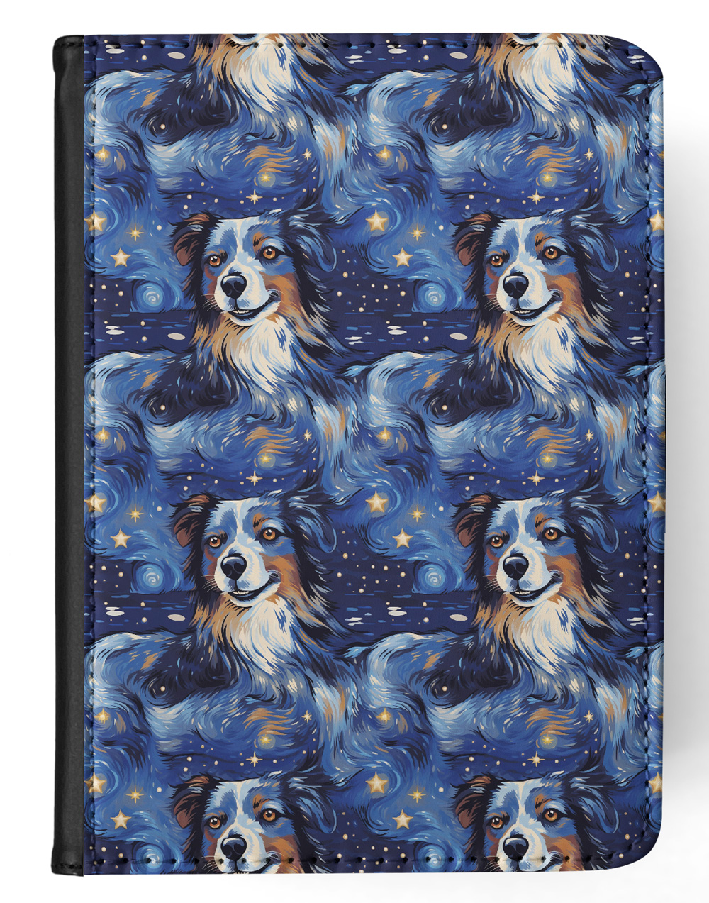 CASE COVER FOR APPLE IPAD|AUSTRALIAN SHEPHERD PUPPY DOG CANINE PATTERN #A1