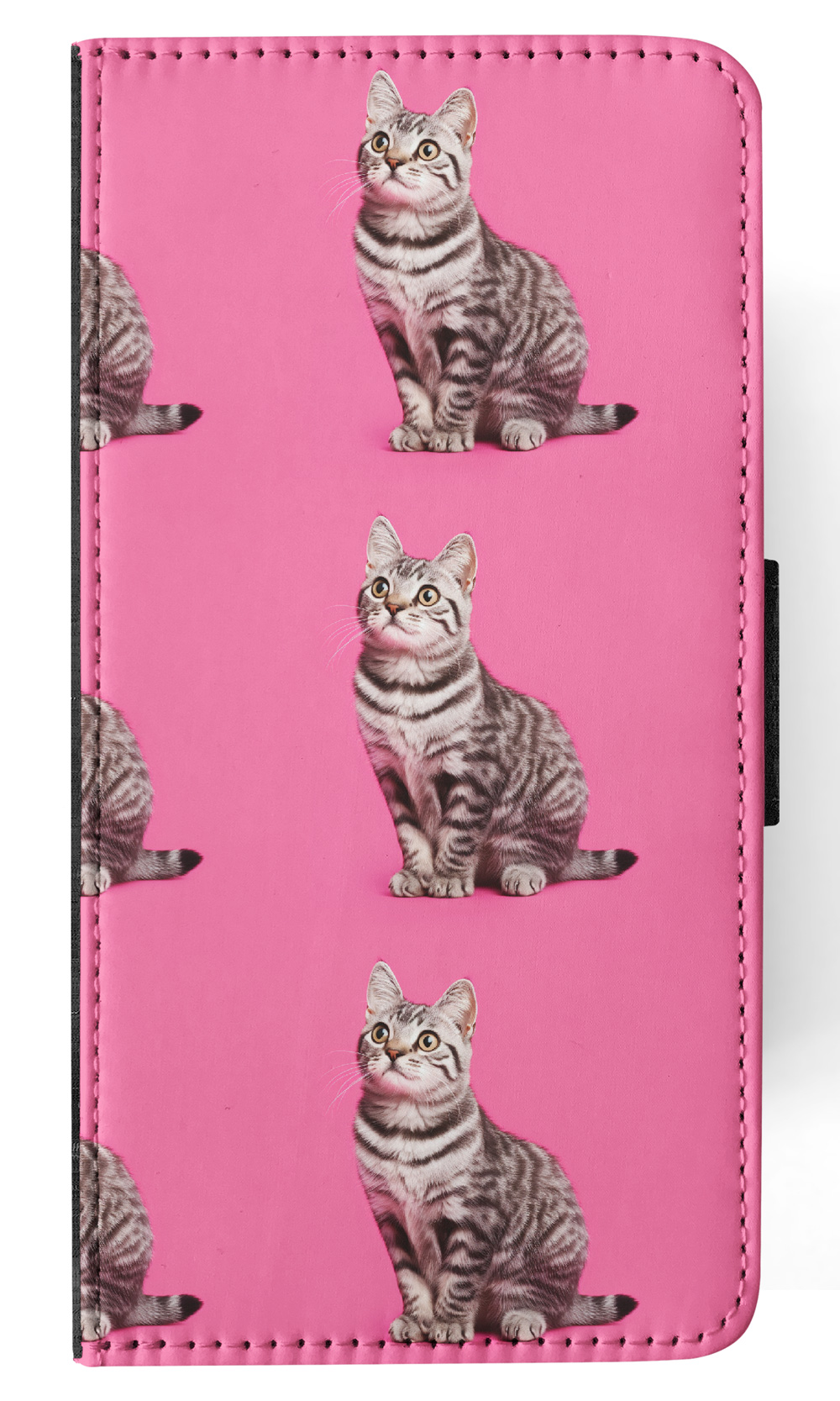 FUNDA ABATIBLE PARA SAMSUNG GALAXY|LINDA BRASILEÑA PELO CORTO GATITO PATRÓN GATO #A1 - Imagen 3 de 36