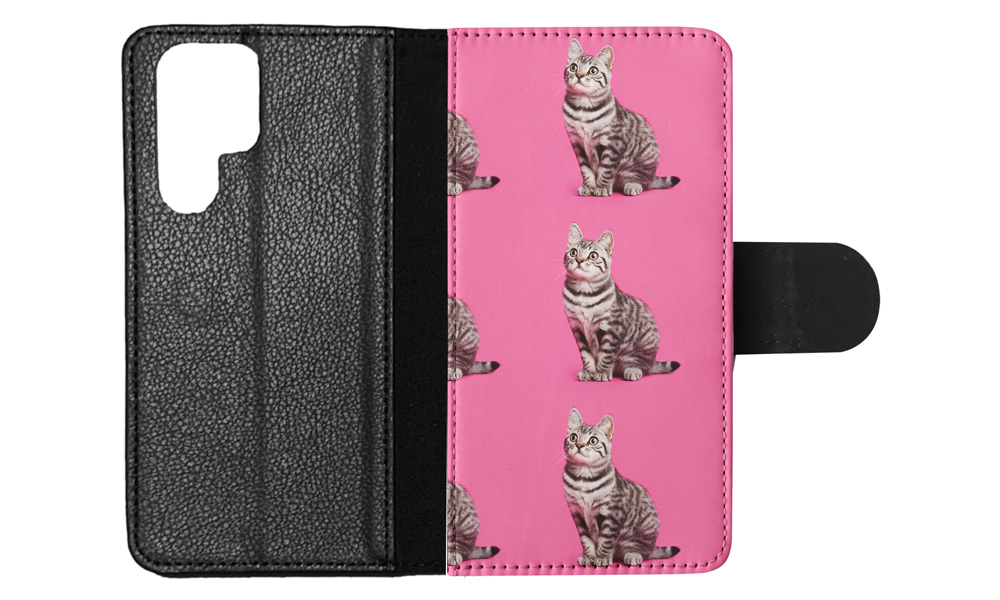 FUNDA ABATIBLE PARA SAMSUNG GALAXY|LINDA BRASILEÑA PELO CORTO GATITO PATRÓN GATO #A1 - Imagen 5 de 36