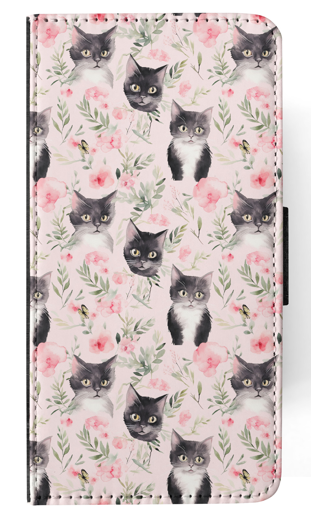 FUNDA ABATIBLE PARA SAMSUNG GALAXY|LINDA BRASILEÑA PELO CORTO GATITO PATRÓN GATO #A1 - Imagen 10 de 36