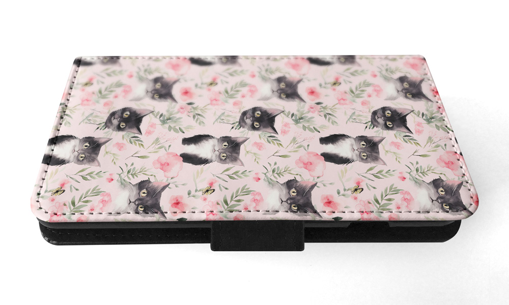 FUNDA ABATIBLE PARA SAMSUNG GALAXY|LINDA BRASILEÑA PELO CORTO GATITO PATRÓN GATO #A1 - Imagen 11 de 36