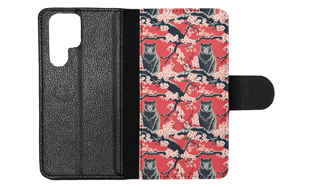FUNDA ABATIBLE PARA SAMSUNG GALAXY|LINDA BRASILEÑA PELO CORTO GATITO PATRÓN GATO #A1 - Imagen 19 de 36