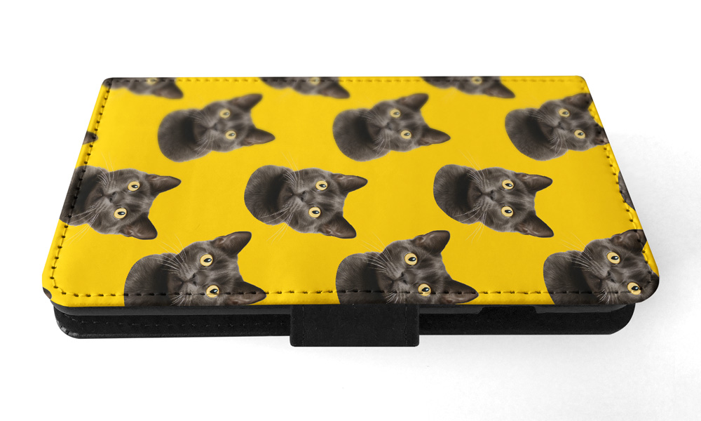FUNDA ABATIBLE PARA SAMSUNG GALAXY|LINDA BRASILEÑA PELO CORTO GATITO PATRÓN GATO #A1 - Imagen 25 de 36
