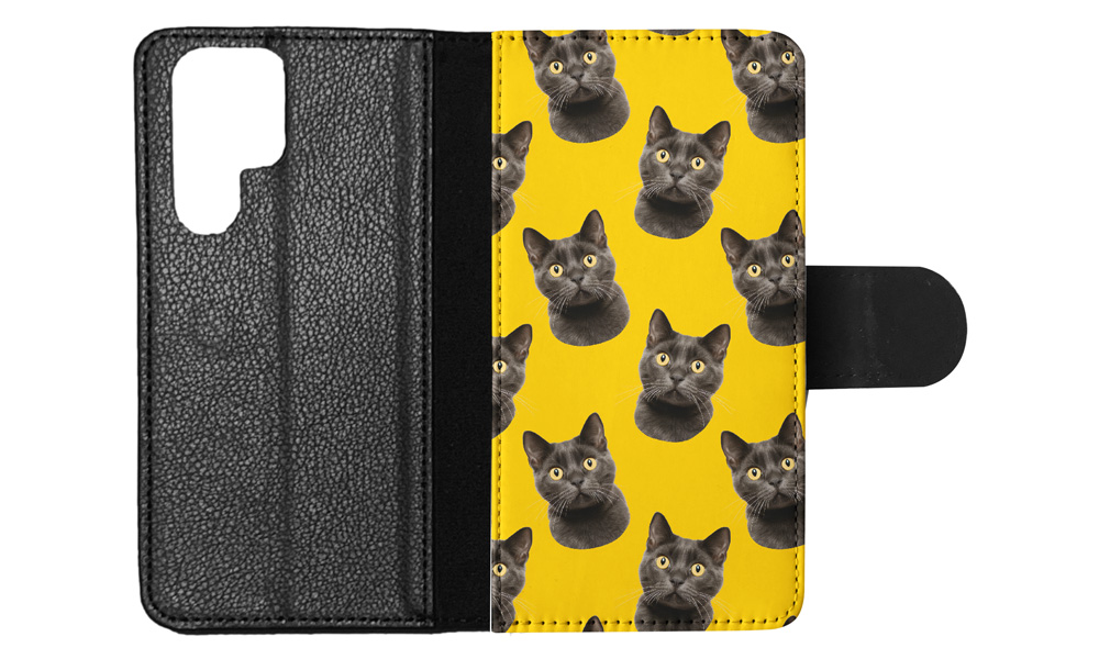 FUNDA ABATIBLE PARA SAMSUNG GALAXY|LINDA BRASILEÑA PELO CORTO GATITO PATRÓN GATO #A1 - Imagen 26 de 36