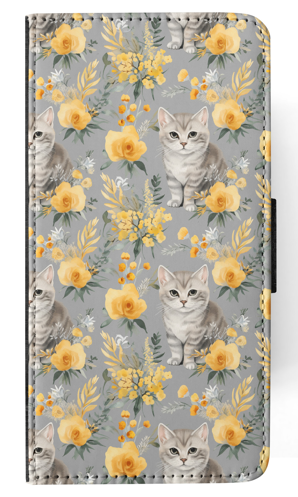 FUNDA ABATIBLE PARA SAMSUNG GALAXY|LINDA BRASILEÑA PELO CORTO GATITO PATRÓN GATO #A1 - Imagen 31 de 36