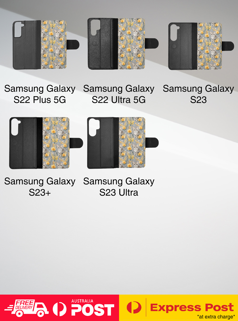FUNDA ABATIBLE PARA SAMSUNG GALAXY|LINDA BRASILEÑA PELO CORTO GATITO PATRÓN GATO #A1 - Imagen 36 de 36