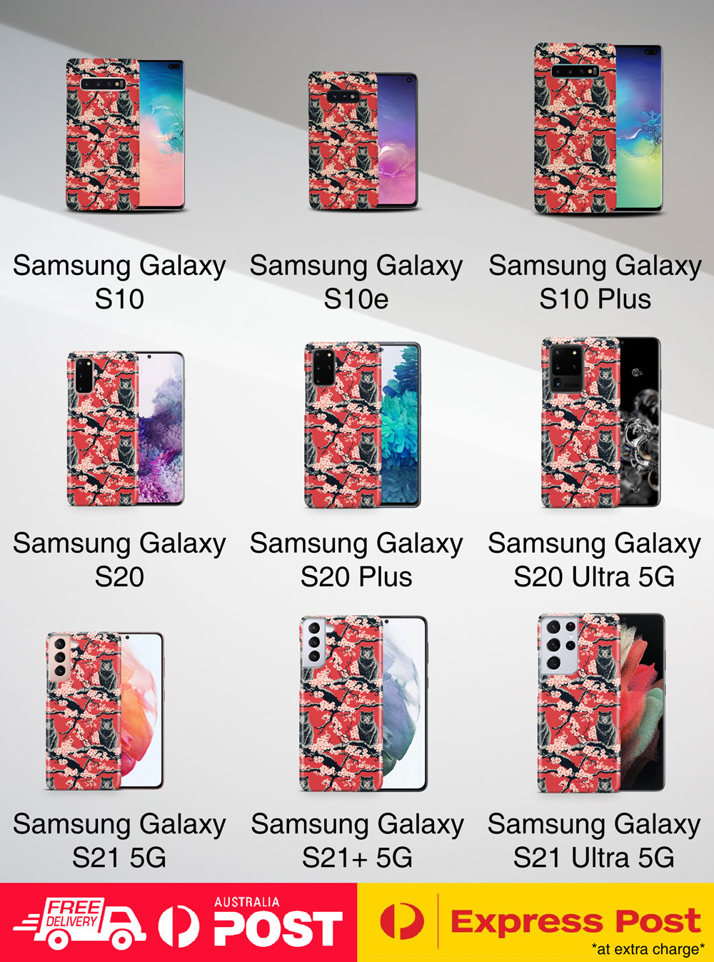 FUNDA FUNDA PARA SAMSUNG GALAXY|LINDA BRASILEÑA PELO CORTO GATITO PATRÓN GATO #A1 - Imagen 13 de 20