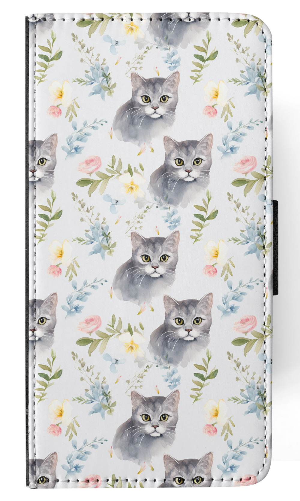 FUNDA ABATIBLE PARA SAMSUNG GALAXY|LINDA BRASILEÑA PELO CORTO GATITO PATRÓN GATO #A2 - Imagen 17 de 36
