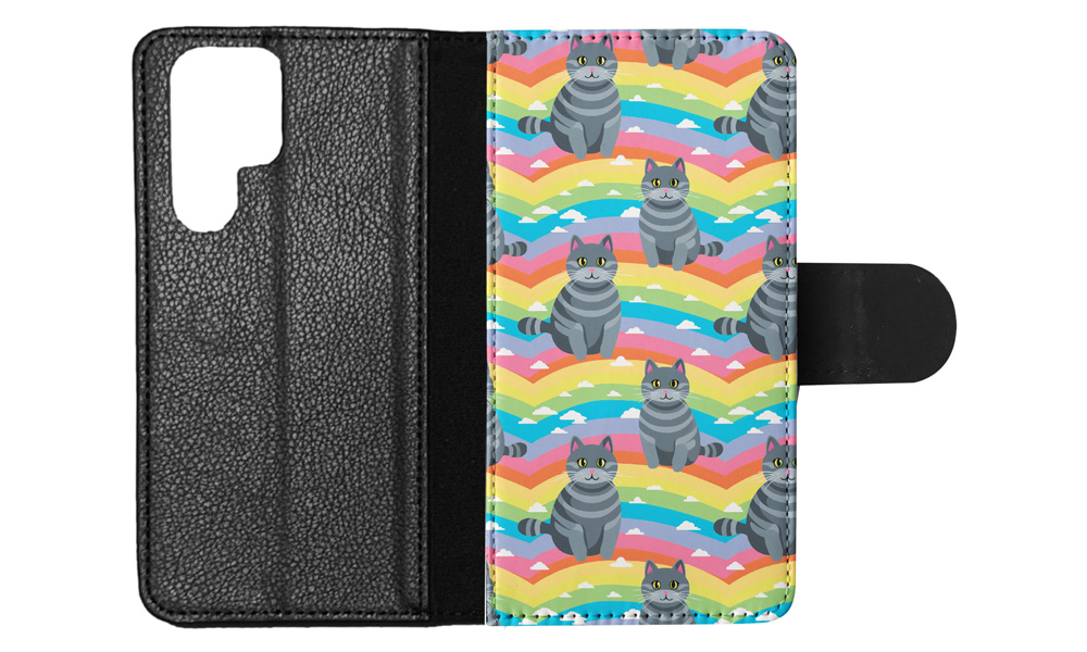 FUNDA ABATIBLE PARA SAMSUNG GALAXY|LINDA BRASILEÑA PELO CORTO GATITO PATRÓN GATO #A2 - Imagen 26 de 36