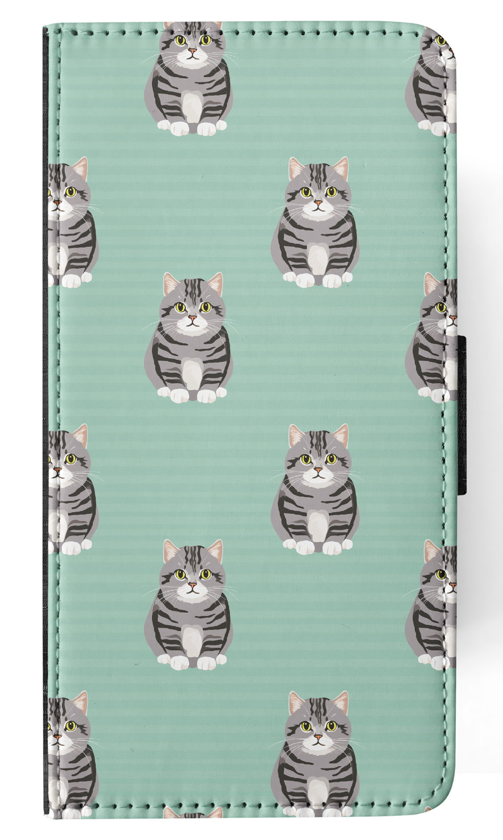 FUNDA ABATIBLE PARA SAMSUNG GALAXY|LINDA BRASILEÑA PELO CORTO GATITO PATRÓN GATO #A2 - Imagen 31 de 36