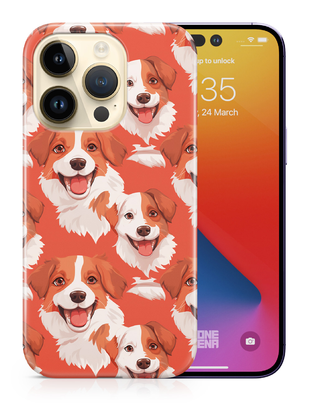 CASE COVER FOR APPLE IPHONE|AUSTRALIAN SHEPHERD PUPPY DOG CANINE PATTERN #A2