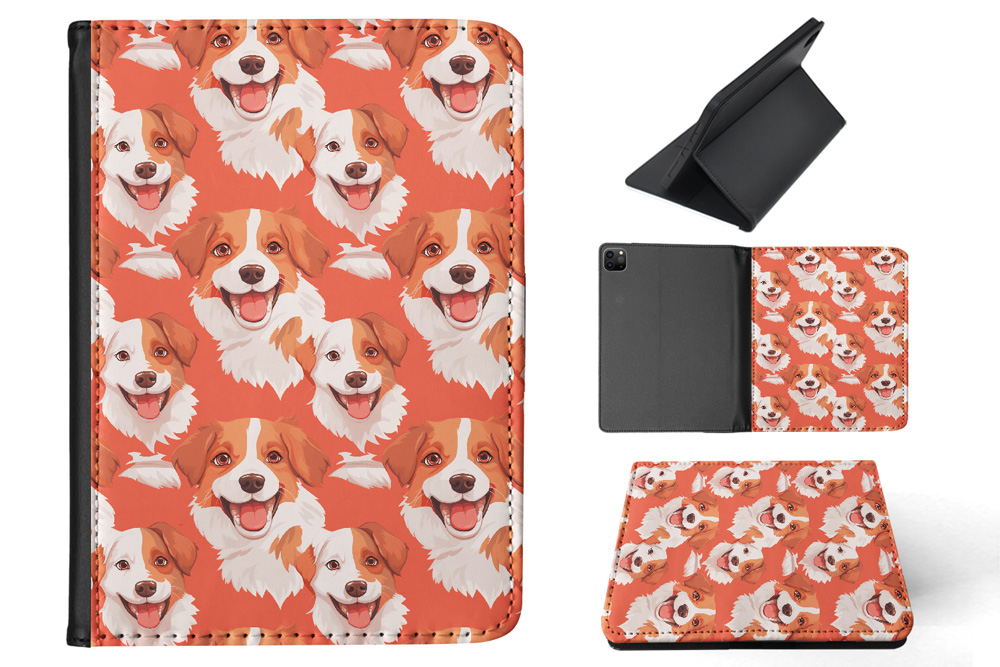 CASE COVER FOR APPLE IPAD|AUSTRALIAN SHEPHERD PUPPY DOG CANINE PATTERN #A2