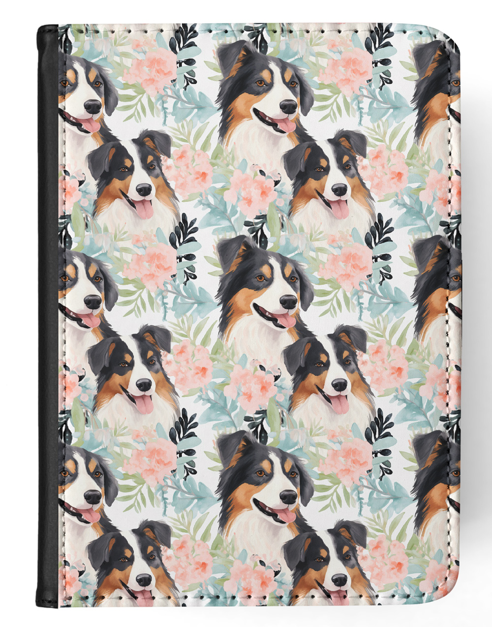 CASE COVER FOR APPLE IPAD|AUSTRALIAN SHEPHERD PUPPY DOG CANINE PATTERN #A2