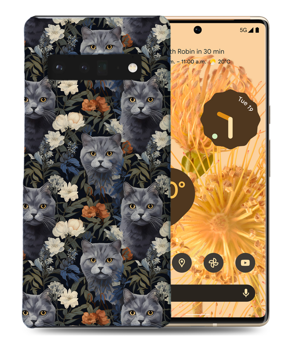 CASE COVER FOR GOOGLE PIXEL|CUTE BRITISH SHORTHAIR KITTEN CAT PATTERN #A2 - Picture 11 of 16