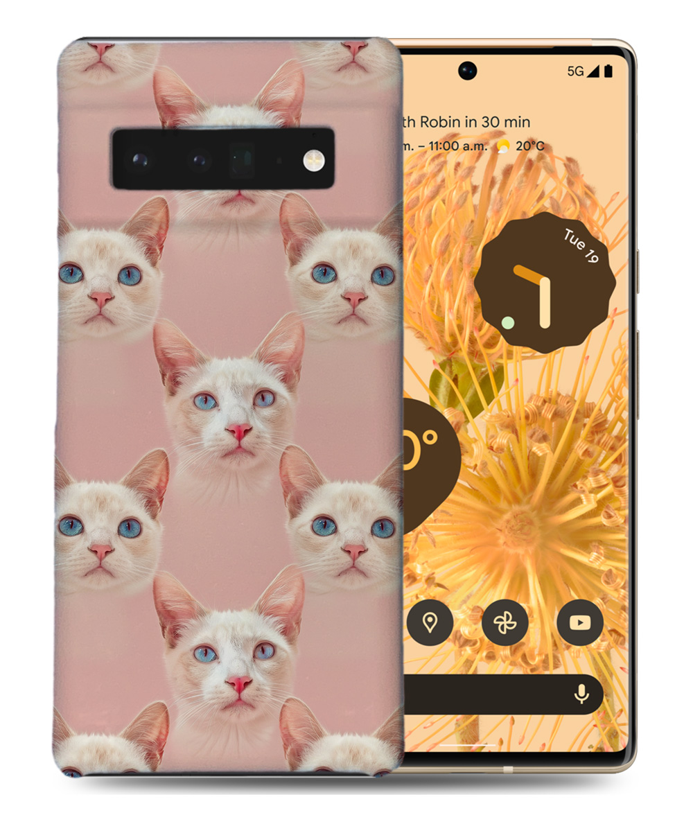 CASE COVER FOR GOOGLE PIXEL|CUTE COLORPOINT SHORTHAIR KITTEN CAT PATTERN #A2 - 第 8/16 張圖片