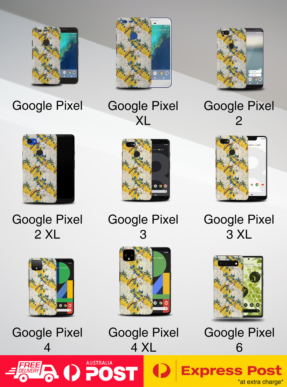 CASE COVER FOR GOOGLE PIXEL|CUTE COLORPOINT SHORTHAIR KITTEN CAT PATTERN #A2 - 第 12/16 張圖片