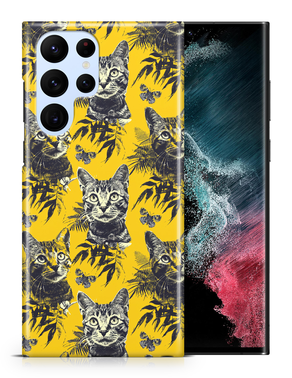 FUNDA FUNDA PARA SAMSUNG GALAXY|PATRÓN GATO PELO LARGO JAVANÉS O PUNTO DE COLOR #A2 - Imagen 18 de 20