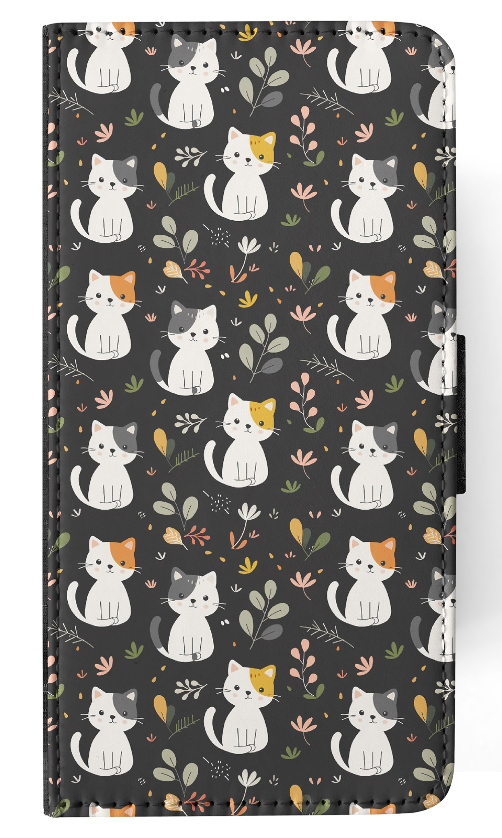 FUNDA ABATIBLE PARA SAMSUNG GALAXY|PATRÓN GATO PELO LARGO JAVANÉS O PUNTO DE COLOR #A2 - Imagen 3 de 36