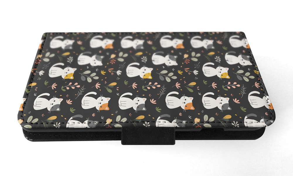 FUNDA ABATIBLE PARA SAMSUNG GALAXY|PATRÓN GATO PELO LARGO JAVANÉS O PUNTO DE COLOR #A2 - Imagen 4 de 36