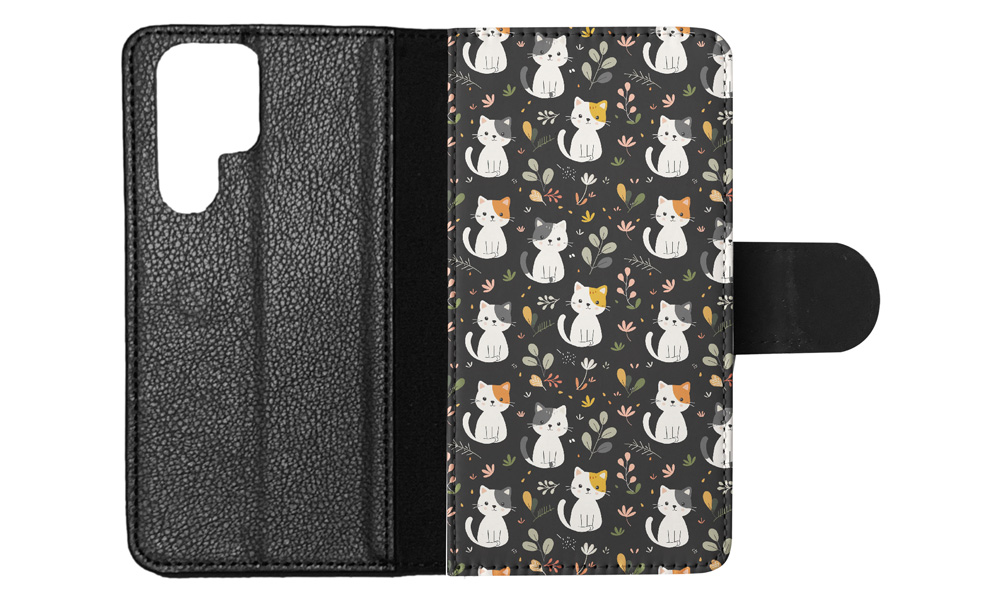 FUNDA ABATIBLE PARA SAMSUNG GALAXY|PATRÓN GATO PELO LARGO JAVANÉS O PUNTO DE COLOR #A2 - Imagen 5 de 36