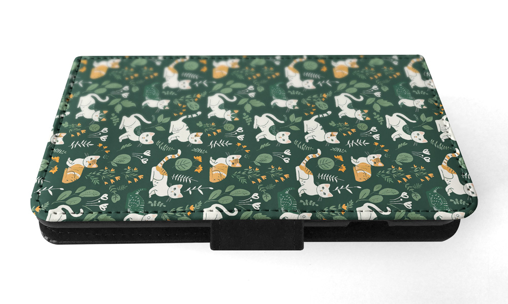 FUNDA ABATIBLE PARA SAMSUNG GALAXY|PATRÓN GATO PELO LARGO JAVANÉS O PUNTO DE COLOR #A2 - Imagen 11 de 36