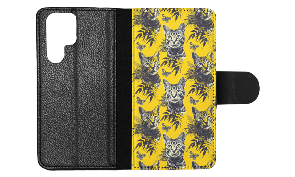 FUNDA ABATIBLE PARA SAMSUNG GALAXY|PATRÓN GATO PELO LARGO JAVANÉS O PUNTO DE COLOR #A2 - Imagen 33 de 36